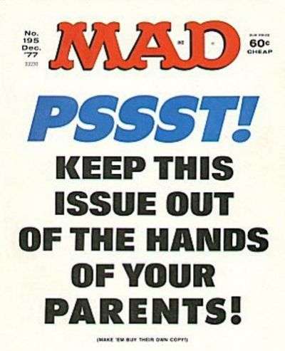 Mad 1952 Series #195