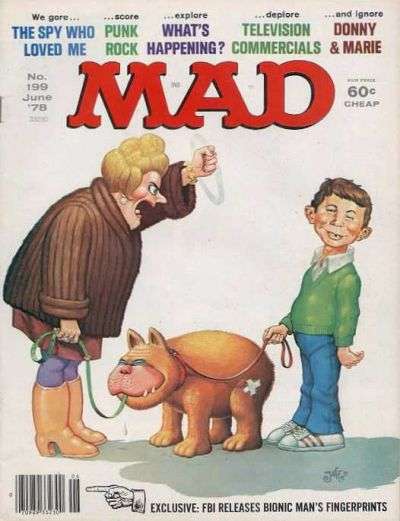 Mad 1952 Series #199