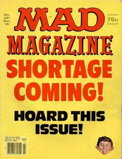 Mad 1952 Series #221