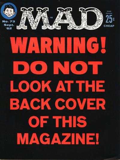 Mad 1952 Series #73