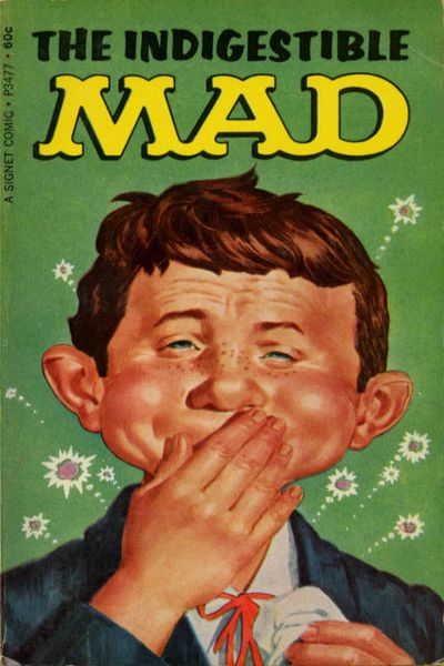 Mad paperback books Indigestible Mad #1