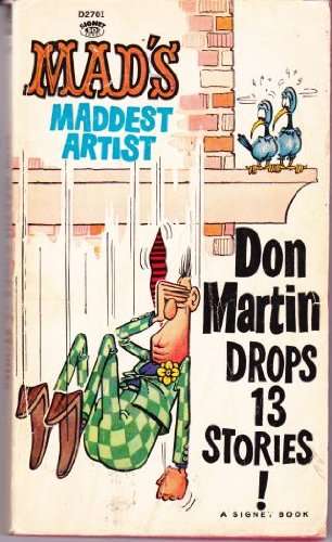 Mad paperback books Mad's Don Martin Drops 13 Stories 14th printing #1