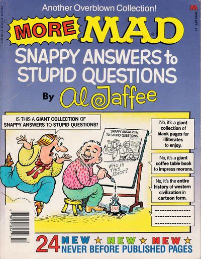 Mad paperback books More Snappy Answers to Stupid Questions #1