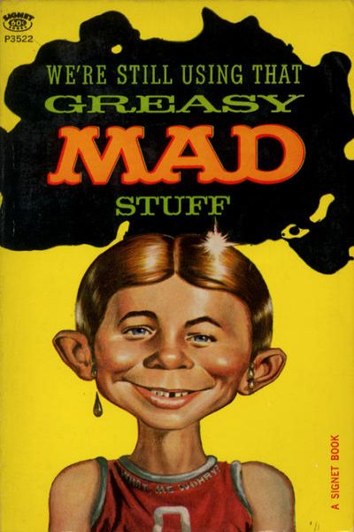 Mad paperback books The Greasy Mad #1