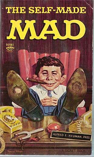 Mad paperback books The Self-Made Mad #1