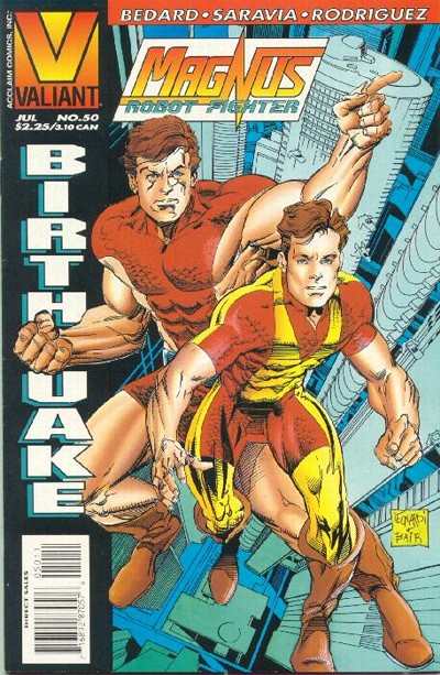 Magnus Robot Fighter 1991 Series #50