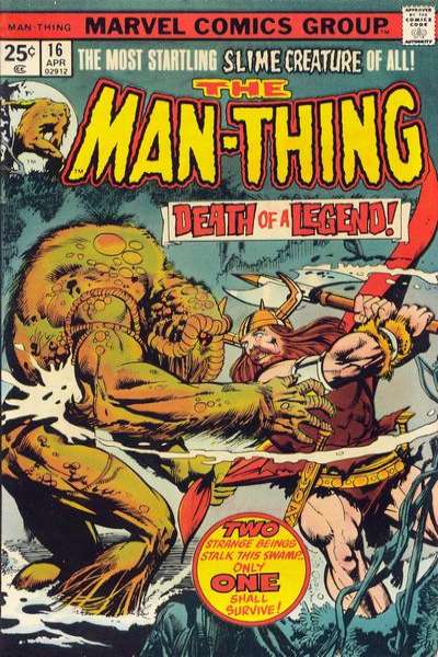 Man-Thing 1974 Series #16