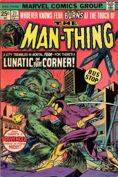 Man-Thing 1974 Series #21
