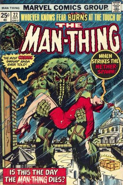Man-Thing 1974 Series #22