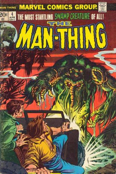 Man-Thing 1974 Series #4