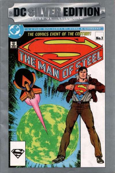 Man of Steel 1986 Series Silver edition #1