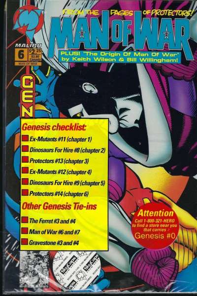 Man of War 1993 Series #6