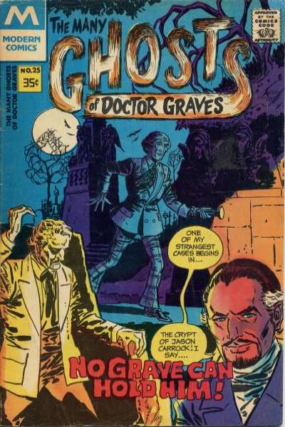 Many Ghosts of Dr. Graves Modern reprint #25