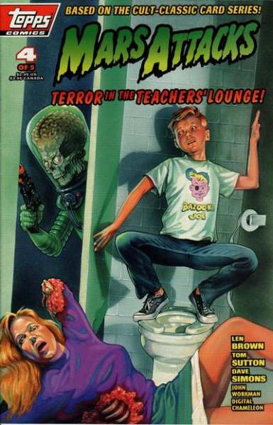 Mars Attacks 1994 Series #4