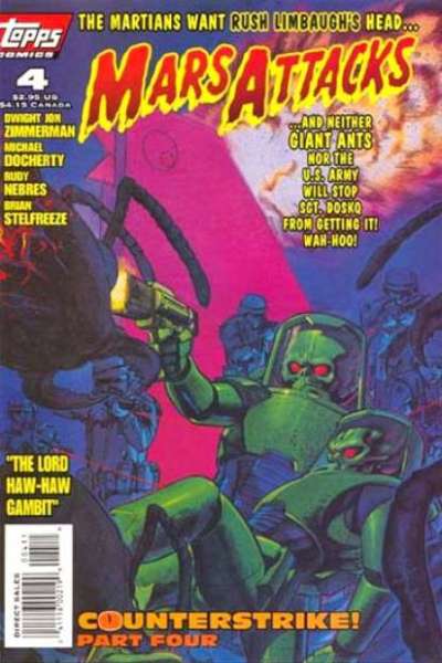 Mars Attacks 1995 Series #4
