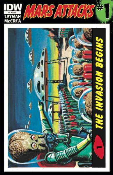 Mars Attacks 2012 Series #1