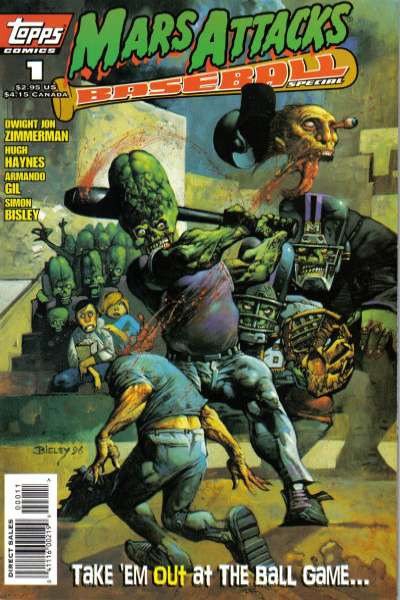 Mars Attacks Baseball #1