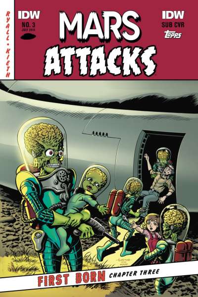 Mars Attacks: First Born #3
