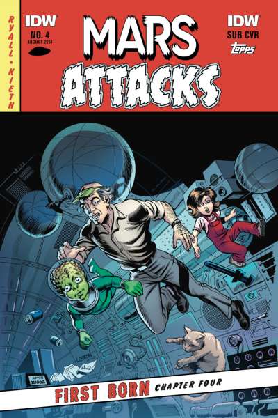 Mars Attacks: First Born #4