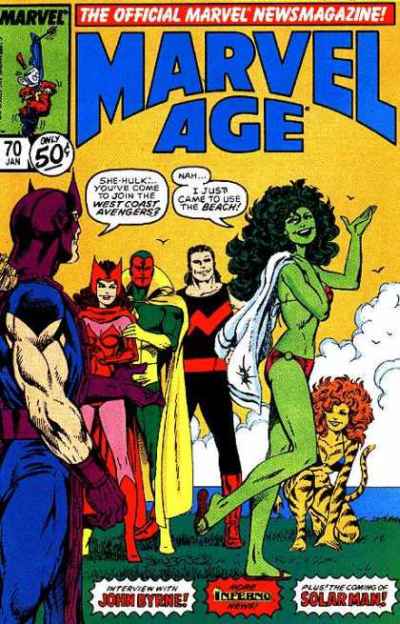 Marvel Age #70