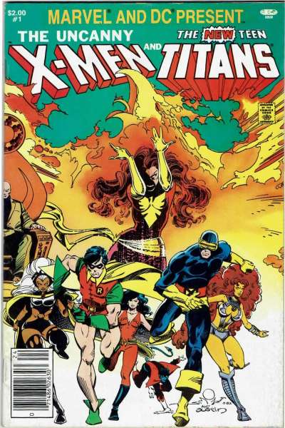 Marvel and DC Present featuring the Uncanny X-Men and the New Teen Titans #1