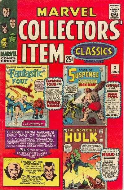Marvel Collectors' Item Classics #3
