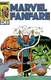 Marvel Fanfare 1982 Series #21