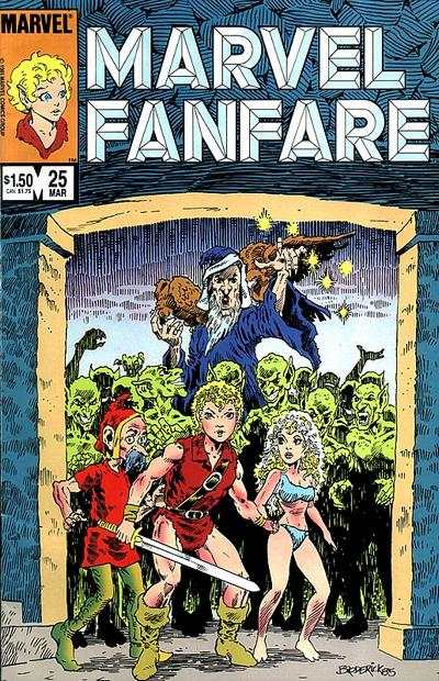 Marvel Fanfare 1982 Series #25