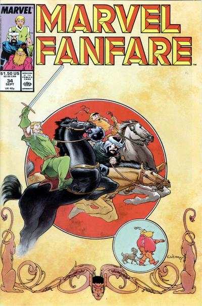 Marvel Fanfare 1982 Series #34