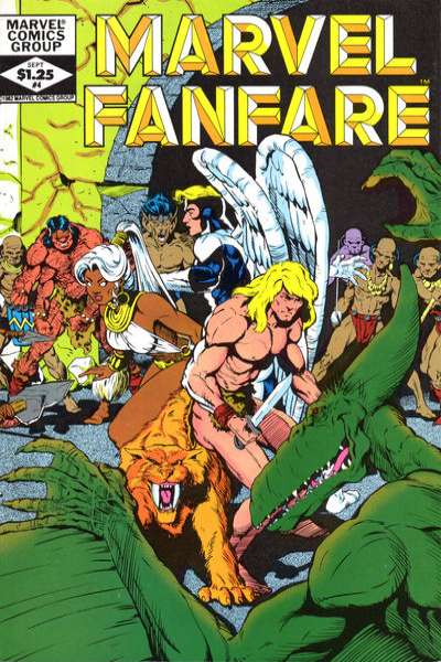 Marvel Fanfare 1982 Series #4