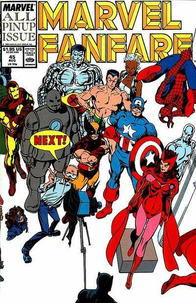 Marvel Fanfare 1982 Series #45
