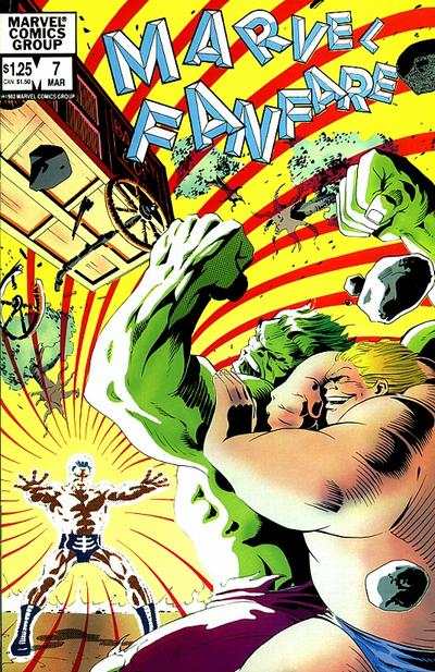 Marvel Fanfare 1982 Series #7