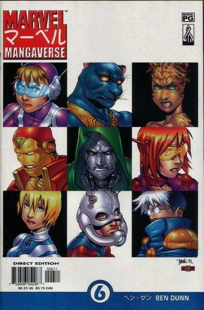 Marvel Mangaverse June 2002 series #6