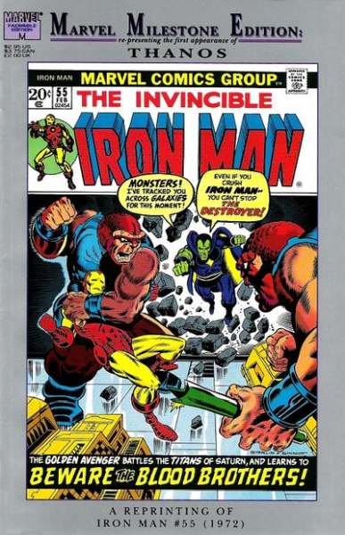 Marvel Milestone Edition Iron Man #55