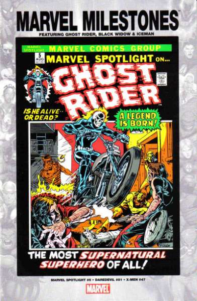 Marvel Milestones: Ghost Rider Black Widow & Iceman #1