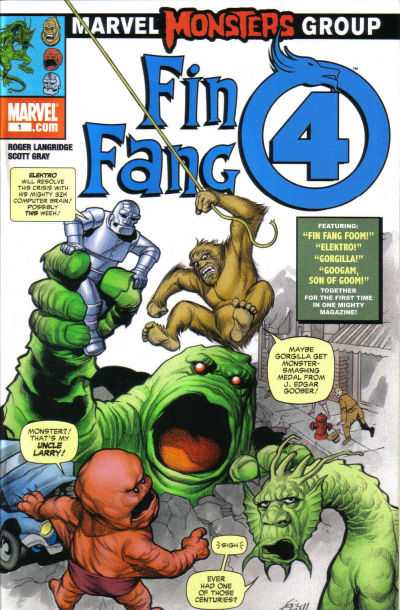 Marvel Monsters: Fin Fang 4 #1