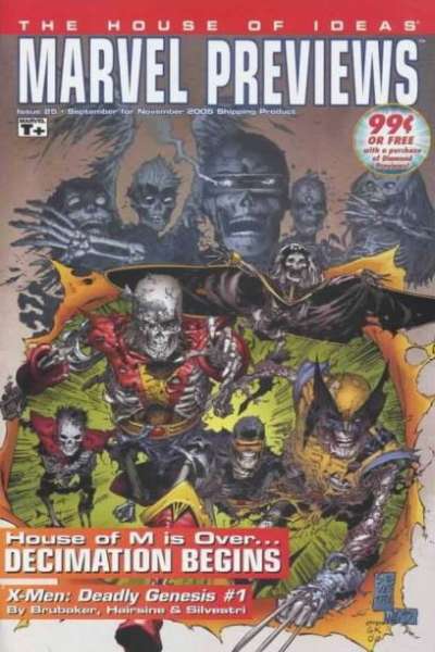 Marvel Previews 2003 Series #25