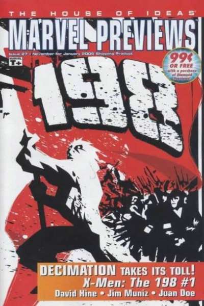 Marvel Previews 2003 Series #27