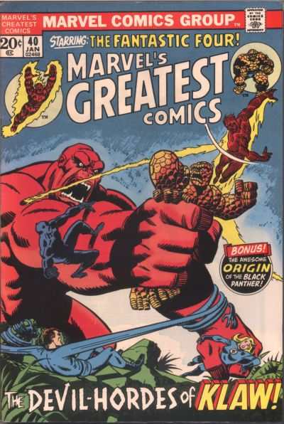 Marvel's Greatest Comics #40