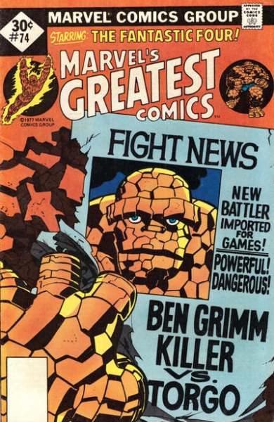 Marvel's Greatest Comics #74
