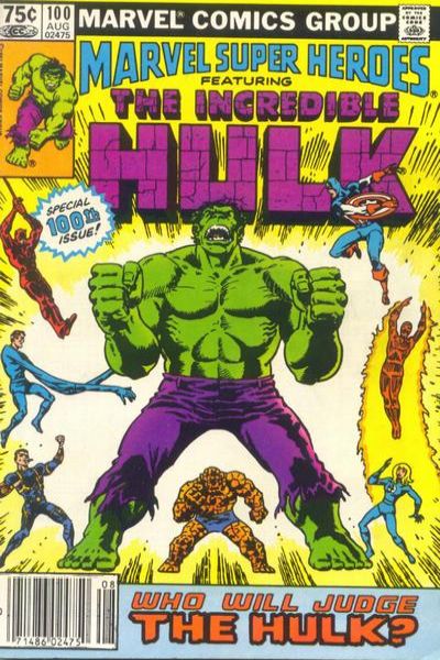 Marvel Super-Heroes 1967 Series #100
