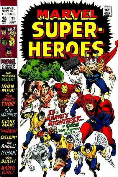 Marvel Super-Heroes 1967 Series #21