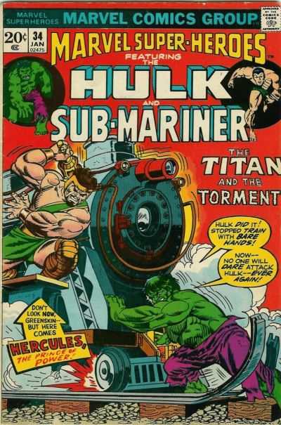 Marvel Super-Heroes 1967 Series #34