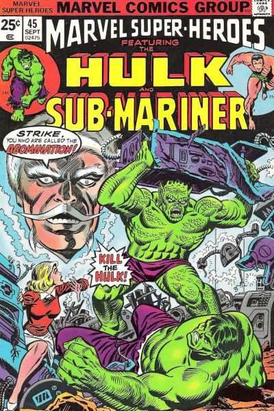 Marvel Super-Heroes 1967 Series #45
