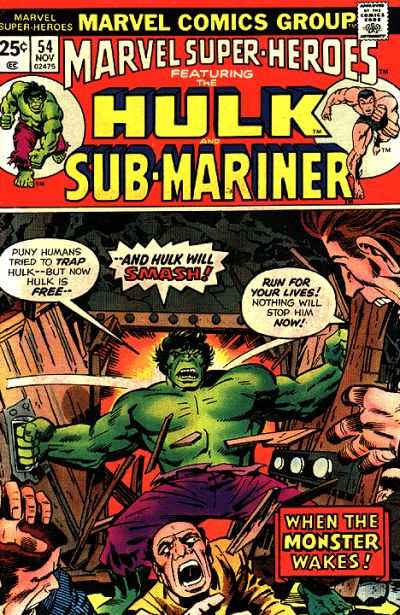 Marvel Super-Heroes 1967 Series #54