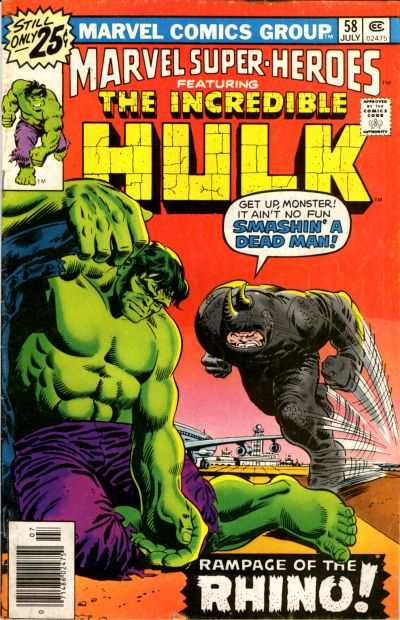 Marvel Super-Heroes 1967 Series #58