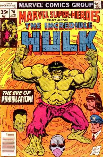 Marvel Super-Heroes 1967 Series #70