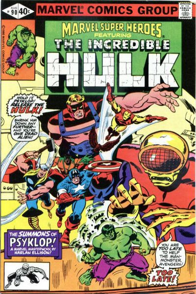 Marvel Super-Heroes 1967 Series #90