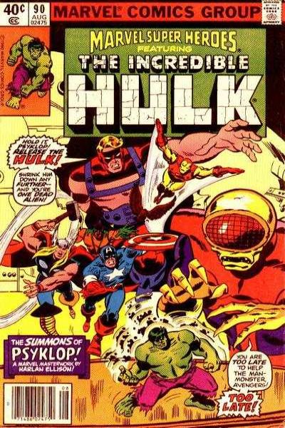 Marvel Super-Heroes 1967 Series #90