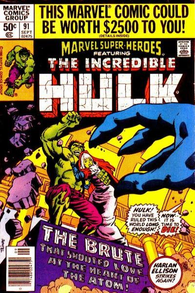 Marvel Super-Heroes 1967 Series #91
